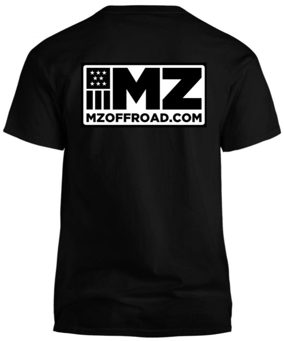 SHORT SLEEVE SHIRT / MZM-1-02-BLACK