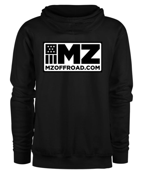 HOODIE / MZM-3-01-BLACK