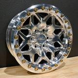 ENZO / 17 X 8 FORGED WHEEL / 5 X 5.5 LUG / 0MM OFFSET / SIMULATED BEADLOCK
