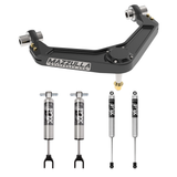 2011-2019 CHEVY/GMC 2500/3500 HD BILLET UPPER CONTROL ARMS / DESERT SERIES / MZS-C1-5 / SUSPENSION PACKAGE / FOX 2.5