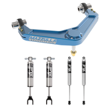 2011-2019 CHEVY/GMC 2500/3500 HD BILLET UPPER CONTROL ARMS / DESERT SERIES / MZS-C1-5 / SUSPENSION PACKAGE / FOX 2.5
