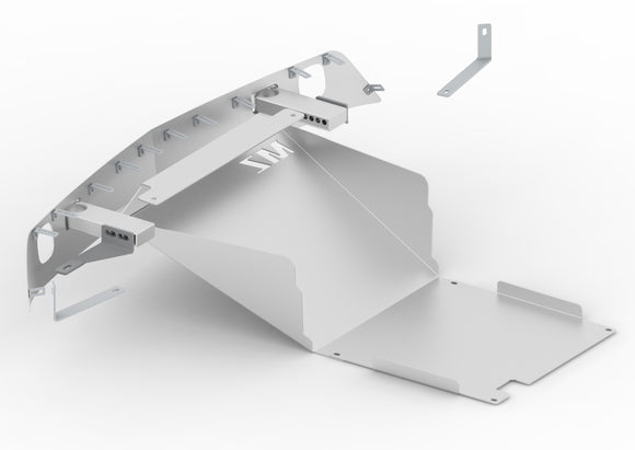 2022+ CHEVY 1500 SKID PLATE & VALENCE KIT / MZA-C4-4