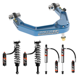2005-2023 TOYOTA TACOMA BILLET UPPER CONTROL ARMS / DESERT SERIES / MZS-T1-1 / SUSPENSION PACKAGE / FOX 2.5