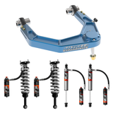 2022+ TOYOTA TUNDRA BILLET UPPER CONTROL ARMS / DESERT SERIES / MZS-T1-4 / SUSPENSION PACKAGE / FOX 2.5