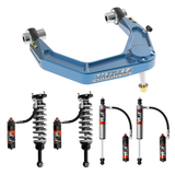 2024+ TOYOTA TACOMA BILLET UPPER CONTROL ARMS / DESERT SERIES / MZS-T1-5 / SUSPENSION PACKAGE / FOX 2.5