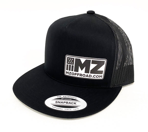 Snap Back Hat / MZM-2-02-BLACK
